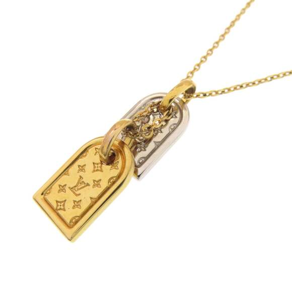 LOUIS VUITTON Gold Necklace - Picture 2 of 8